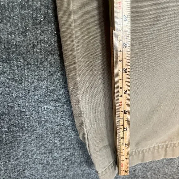 Columbia Pants‎ Mens 36 Beige Chino Cargo Carpenter Utility Chino Pants Outdoors - Picture 4 of 15